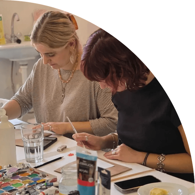 Workshop-Veranstaltung im Viertelladen